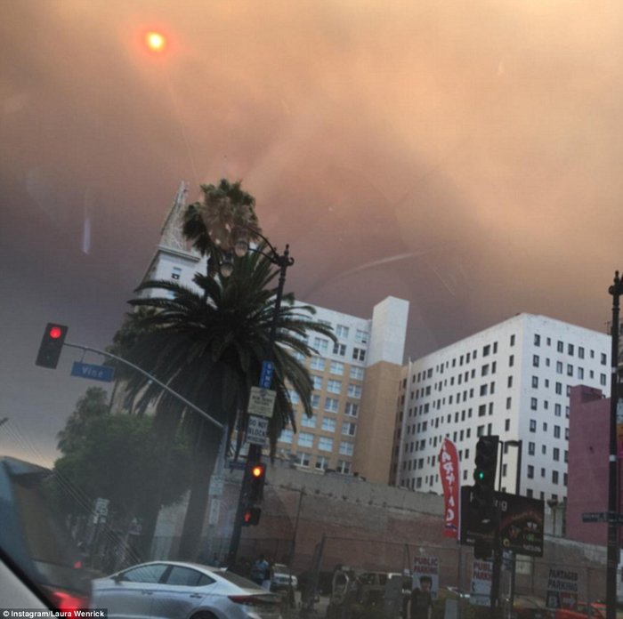 Σκοτείνιασε το Λος Άντζελες από τις πυρκαγιές! (ΒΙΝΤΕΟ-ΦΩΤΟ)