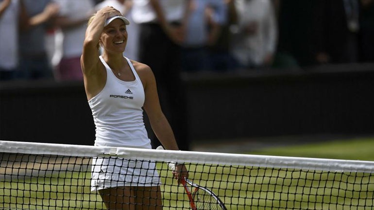 Τένις: Η Κέρμπερ αντίπαλος της Σερένα Ουίλιαμς στον τελικό του Γουίμπλεντον