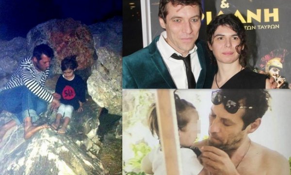 Ο διάσημος έλληνας ηθοποιός που κάνει διακοπές με την οικογένειά του σε εγκαταλελειμμένο βαγόνι στη Χαλκιδική