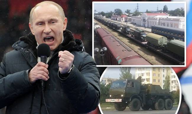 Ο Πούτιν κατεβάζει στρατό στα σύνορα της Κριμαίας(ΒΙΝΤΕΟ)