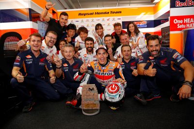 Εκπληκτική νίκη του Marquez στον αγώνα Gran Premio Movistar de Aragón