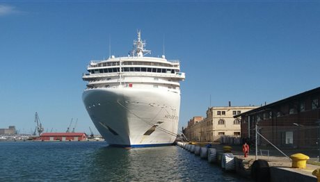 Θεσσαλονίκη: Στο λιμάνι το «Aegean Odyssey» με 320 επιβάτες