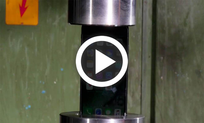 ΑΠΙΣΤΕΥΤΟ: Το iPhone 7 στην υδραυλική πρέσα! [Βίντεο]