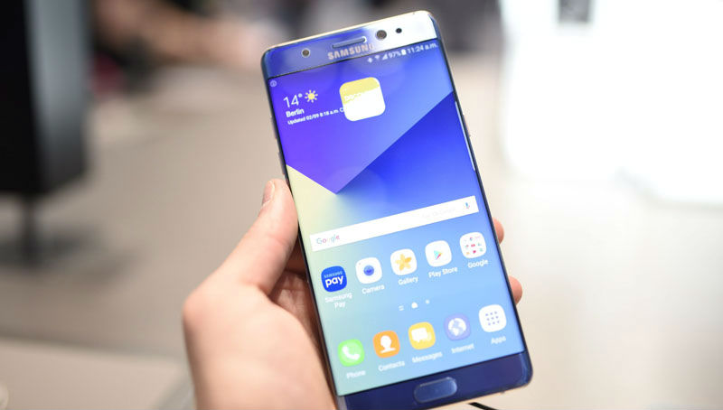 Ανάκληση των νέων Samsung Galaxy Note 7 λόγω προβλήματος στην μπαταρία