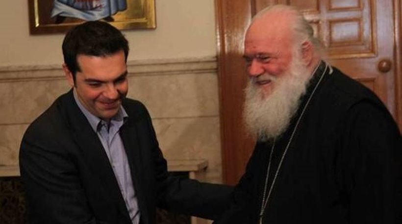 Δειπνούν μαζί απόψε Τσίπρας και Ιερώνυμος για να κλείσουν το μέτωπο κυβέρνησης – εκκλησίας