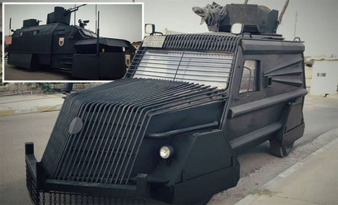 Με αυτό το όχημα θα επιτεθούν οι Κούρδοι εναντίον του ISIS στην Μοσούλη