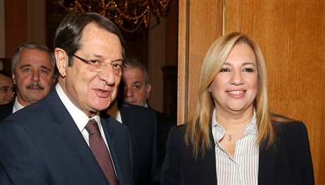 «Δίκαιη, βιώσιμη και λειτουργική λύση» ζήτησε για το Κυπριακό η Φ. Γεννηματά