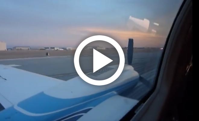 Δείτε ένα βίντεο που κόβει την ανάσα μέχρι και το τελευταίο δευτερόλεπτο! – Κατέγραψε την συντριβή του αεροπλάνου που επέβαινε! [Βίντεο]