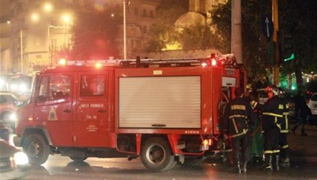 Θεσσαλονίκη: Φωτιά σε σπίτι στο κέντρο – Δύο τραυματίες