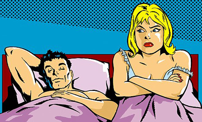 Ανέκδοτο: Η σύζυγος πιάνει το σύζυγο με άλλη στο κρεβάτι