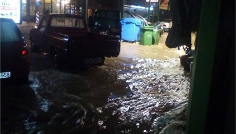 Στη Λέσβο ο Βαγγέλης Αποστόλου για τις ζημιές από τις πλημμύρες