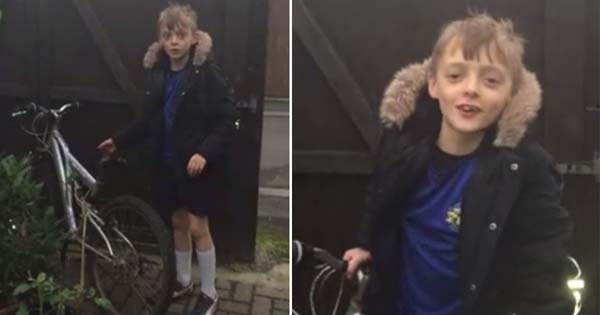 Ευαίσθητος κλέφτης επιστρέφει σε 9χρονο παιδί το ποδήλατό του