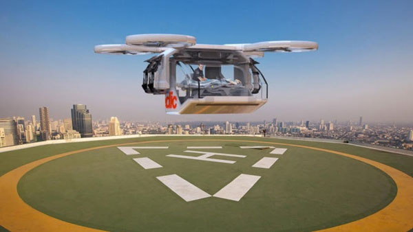 Ασθενοφόρο drone έρχεται από το μέλλον