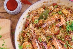 Jambalaya – Ρύζι με γαρίδες, κοτόπουλο και μυρωδικά Cajun