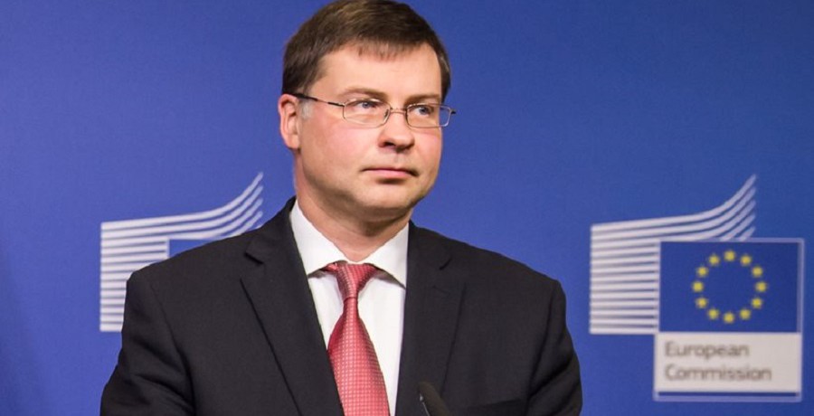 Ντομπρόβσκις: Ελπίζουμε σε συμφωνία για την Ελλάδα στο επόμενο Eurogroup