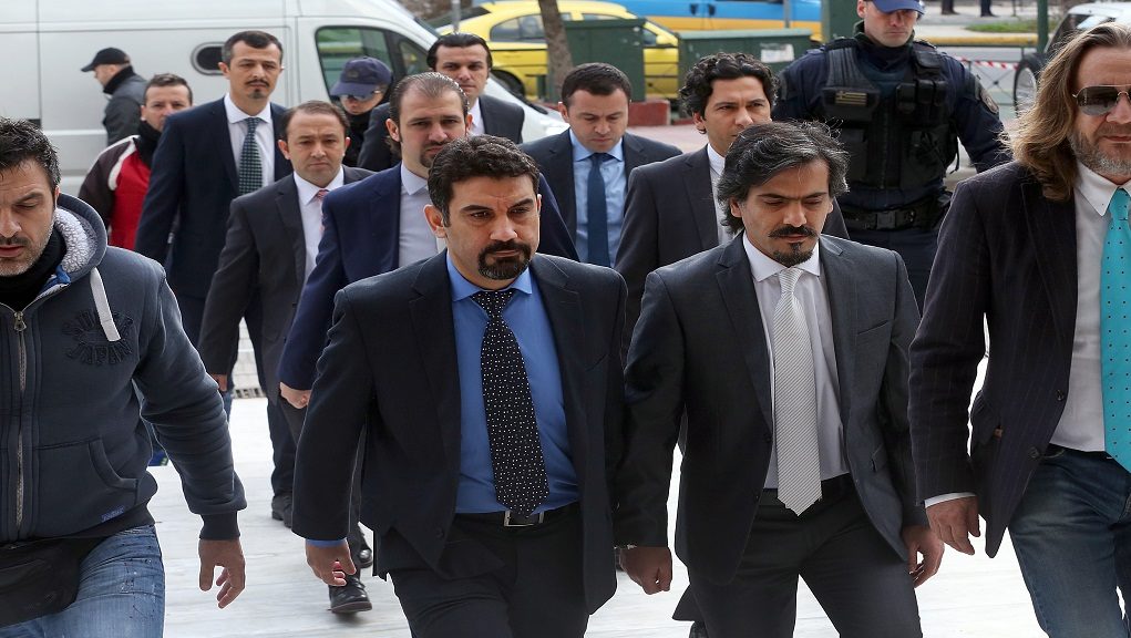 Νόμιμη η παράταση της κράτησης των οκτώ Τούρκων στρατιωτικών