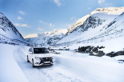 Η πορεία του πρωτοποριακού  Mitsubishi Outlander PHEV στη Νορβηγία
