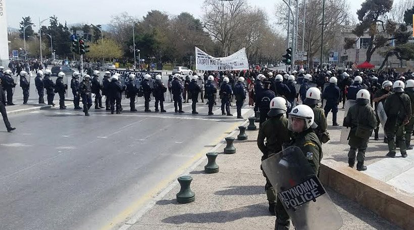 Εισβολή Ρουβίκωνα στον ΑΔΜΗΕ – Επεισόδια με αντιεξουσιαστές στην Θεσσαλονίκη