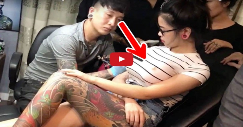 Φάρσα με γυναικείο στήθος να εκρήγνυται έκανε καλλιτέχνη τατουάζ να τα χάσει
