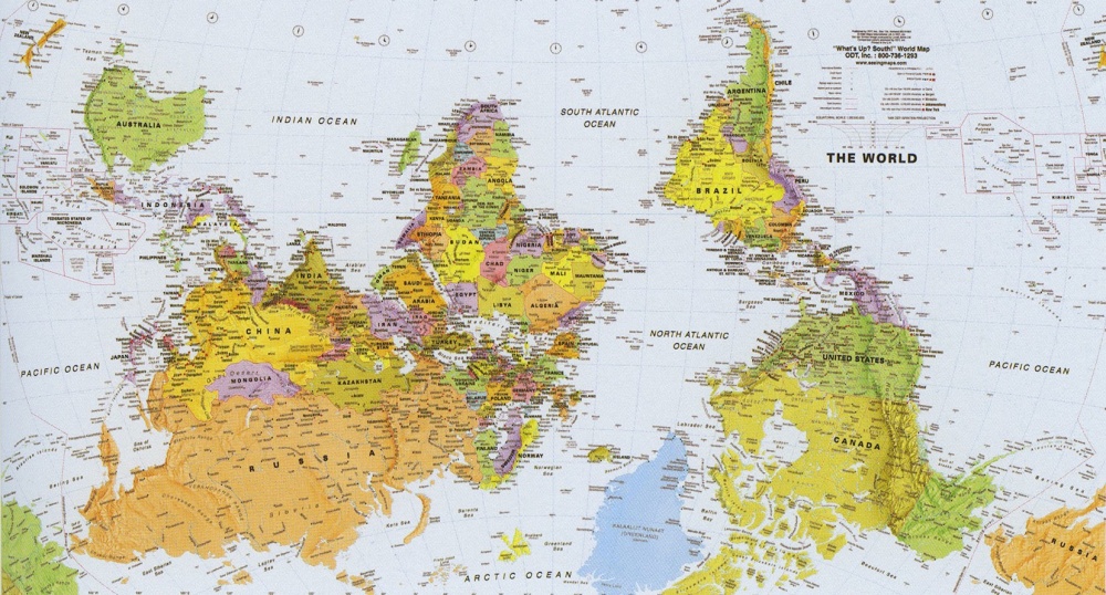 Πώς φαίνεται ο κόσμος μέσα από 7 διαφορετικούς χάρτες.