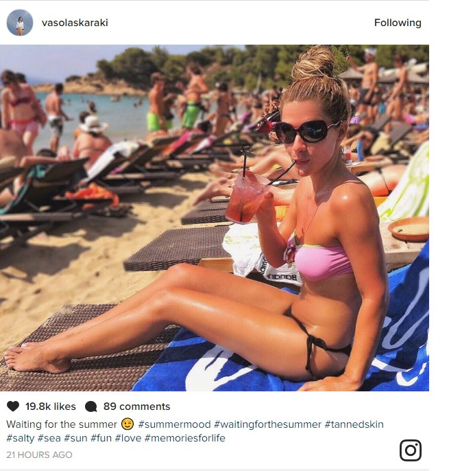 Βάσω Λασκαράκη: Ανέβασε φωτογραφία με μαγιό και έγινε χαμός στο Instagram! (φωτό)