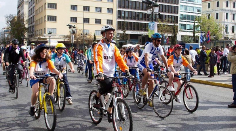 Κυκλοφοριακές ρυθμίσεις στην Αθήνα αύριο για τον ποδηλατικό γύρο