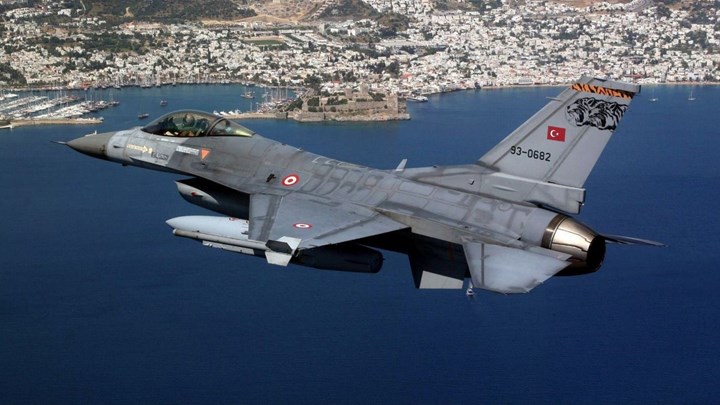 Νέες προκλήσεις: Υπερπτήση τεσσάρων τουρκικών F-16 μεταξύ Λήμνου – Λέσβου