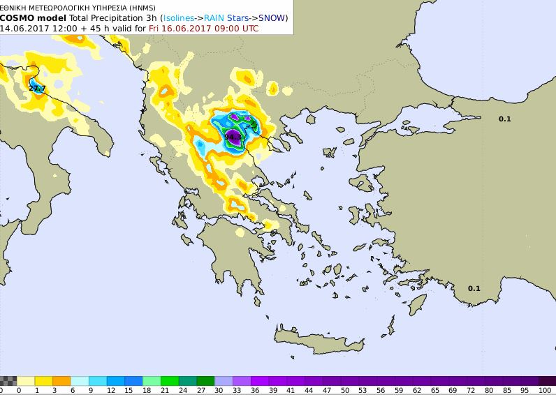Έκτακτο δελτίο επιδείνωσης καιρού: Βροχές και καταιγίδες στη μισή Ελλάδα