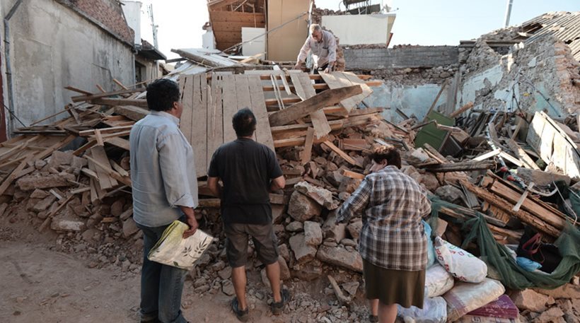 Σεισμός Λέσβος: 690 κτήρια, μη κατοικήσιμα – Συνεχίζονται οι έλεγχοι