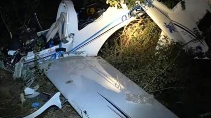 ΒΙΝΤΕΟ απο την πτώση του μοιραίου αεροσκάφους στη Λάρισα