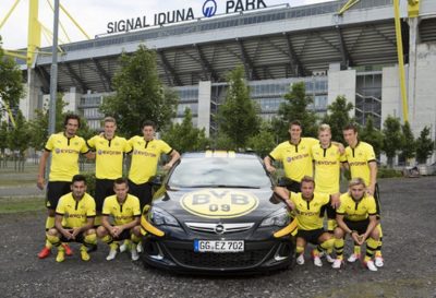 Opel και Borussia συνεχίζουν τη συνεργασία τους
