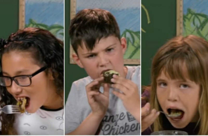 Παιδιά από την Αμερική δοκιμάζουν για πρώτη φορά ντολμάδες, φακές και παπουτσάκια (βίντεο)
