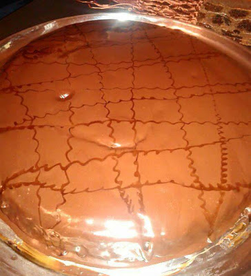 Nηστίσιμο σοκολατένιο κέικ με γλάσο !!!
