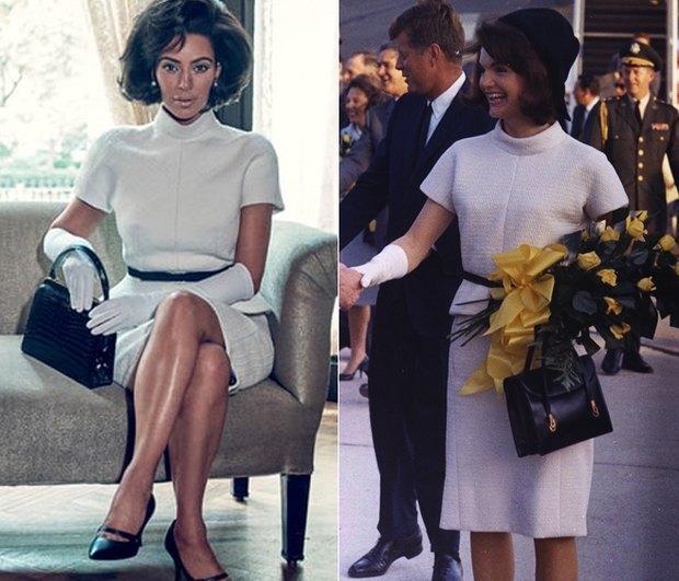 Oι πραγματικές φωτογραφίες της Jackie Kennedy που αντέγραψε η Kim Kardashian