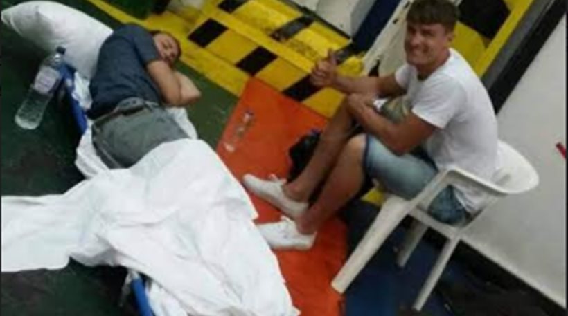 Καταγγελία ΠΟΕΔΗΝ: Τραυματισμένος τουρίστας διακομίστηκε σε γκαράζ πλοίου