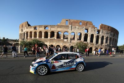 Δίπλα στον Πορτογάλο Bruno Magalhaes για το Ευρωπαϊκό  Πρωτάθλημα  Rally η SEAJETS