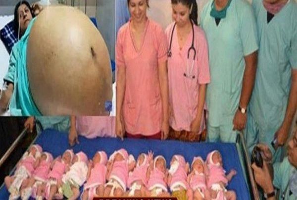 Γυναίκα γέννησε 11 μωρά αγοράκια με τη μία, χωρίς καν καισαρική! Δείτε το συγκλονιστικό video
