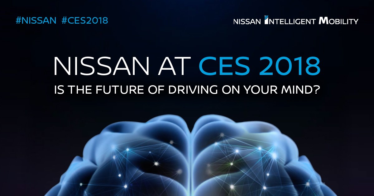 Η Nissan στην Έκθεση CES 2018 στο Λας Βέγκας των Η.Π.Α