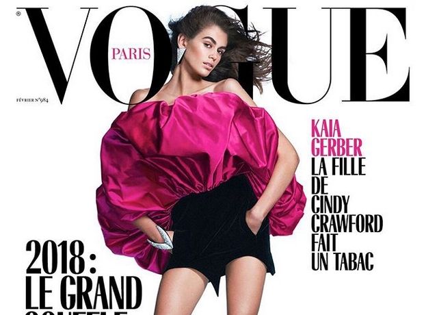 Η Kaia Gerber στο εξώφυλλο της γαλλικής Vogue είναι χάρμα οφθαλμών