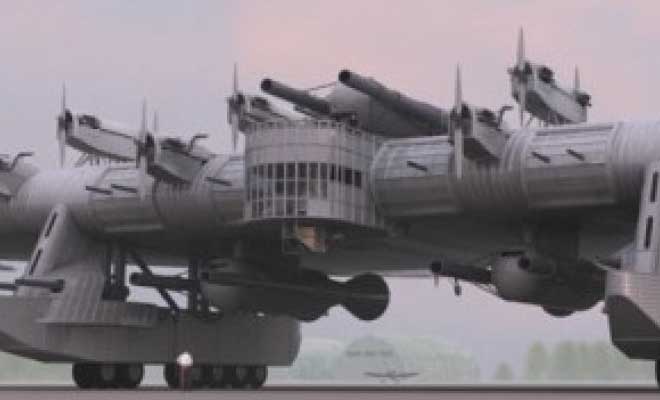 Γιγαντιαία πολεμικά αεροπλάνα κατασκεύαζαν οι ένοπλες δυνάμεις της Σοβιετικής Ένωσης το 1930 [Εικόνες-Βίντεο]