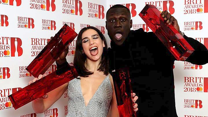 Dua Lipa και Stormzy νικητές των Brit Awards 2018