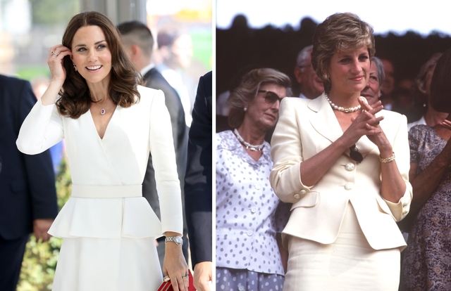 Όλες οι φορές που η Kate Middleton ντύθηκε ακριβώς όπως η πριγκίπισσα Diana