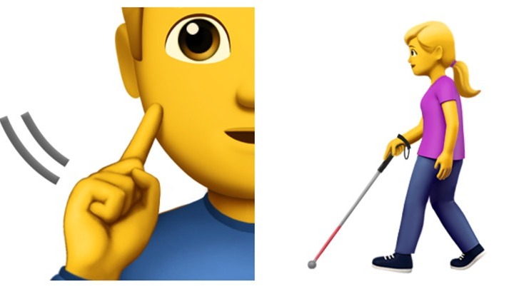 Emoji για τα άτομα με αναπηρία
