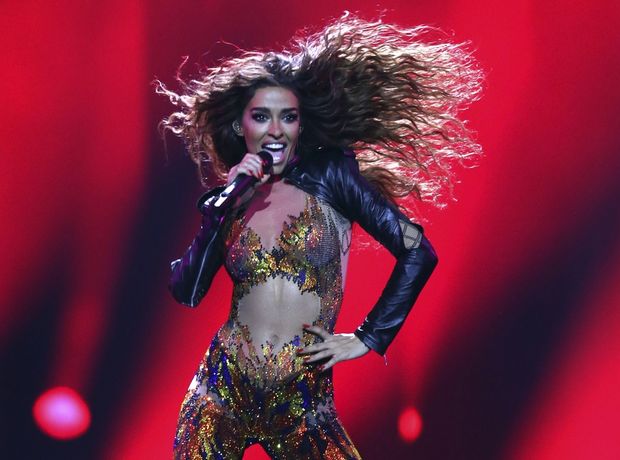 Τι φόρεσε η sexy Ελένη Φουρέιρα στην εμφάνισή της στη Eurovision
