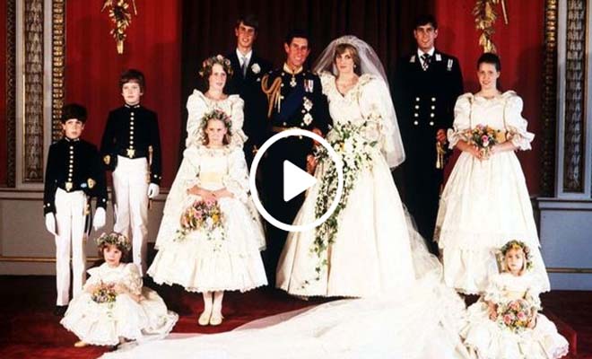 Πως η Πριγκίπισσα Νταϊάνα έζησε το χειρότερο εφιάλτη την ημέρα του γάμου της μέσα στο νυφικό της [Βίντεο]