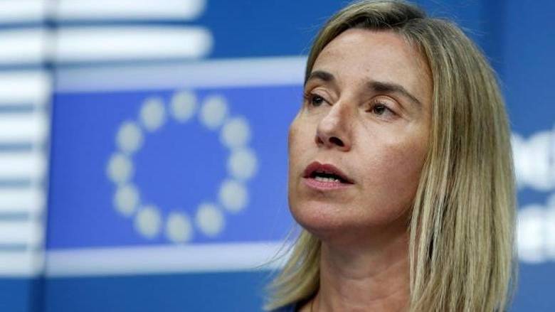 Μογκερίνι: Η Ε.Ε στηρίζει τις προσπάθειες για λύση στο Σκοπιανό