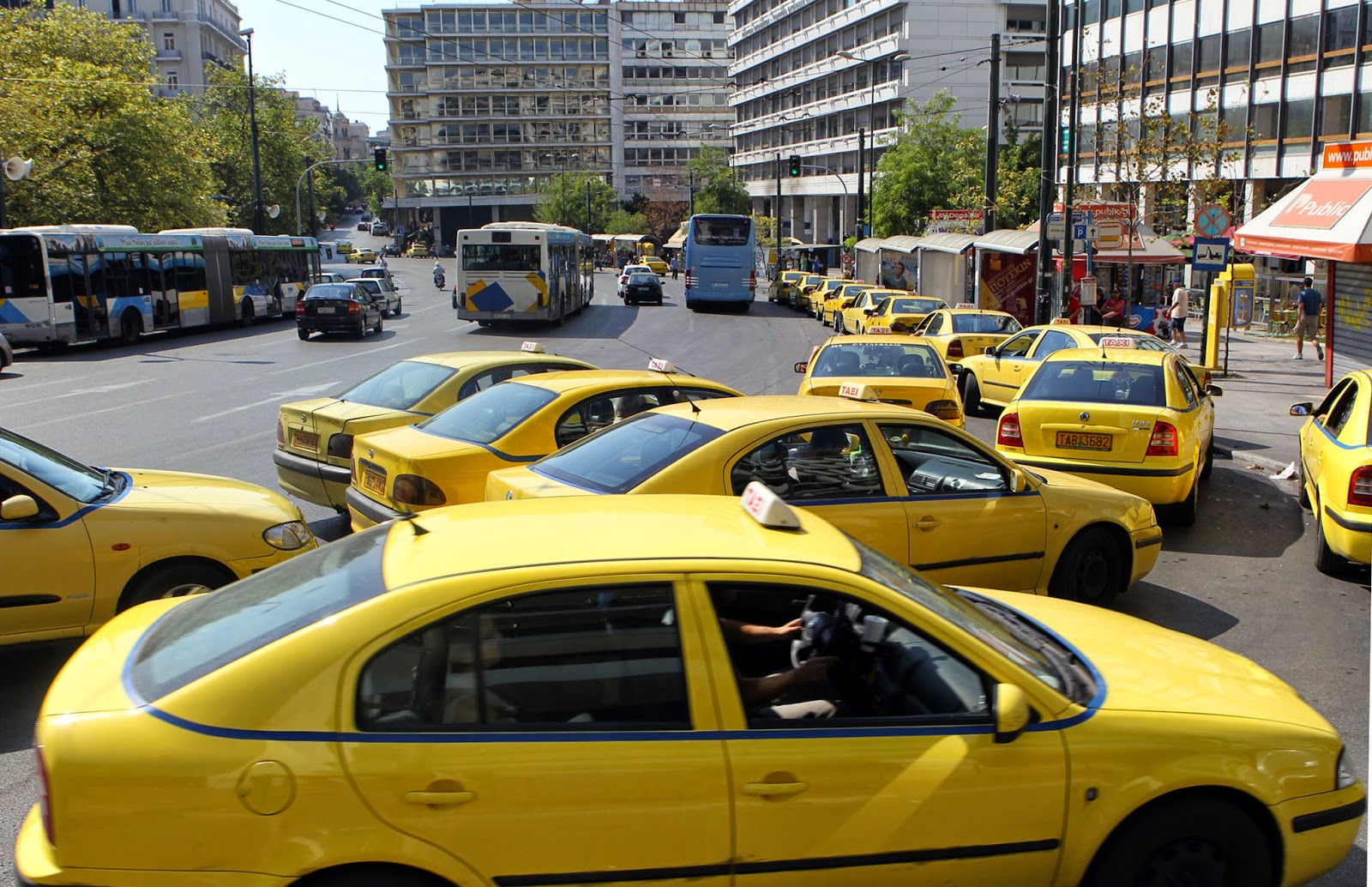 Χωρίς ταξί την Τετάρτη η Αθήνα