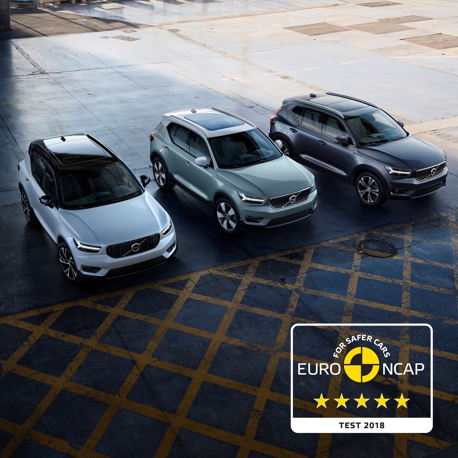 Πέντε αστέρια στις δοκιμές πρόσκρουσης του EuroNCAP για το Volvo XC40