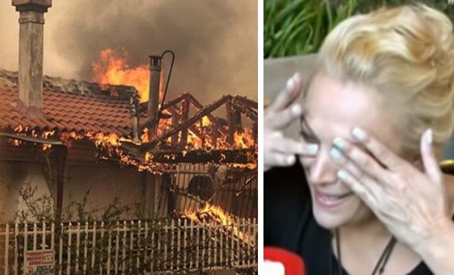 Συντετριμμένη η Χριστίνα Λαμπίρη: "Καταστραφήκαμε Εντελώς! Η Φωτιά μας Περικύκλωσε μέσα στο Σπίτι μας. Νεκροί Οι…"
