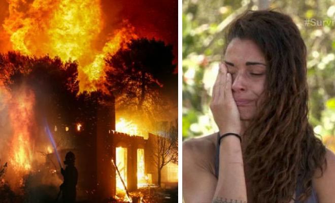 Συγκινεί η Ειρήνη Κολιδά: Η φωτογραφία με τον γιο της και το μήνυμα για τις πυρκαγιές